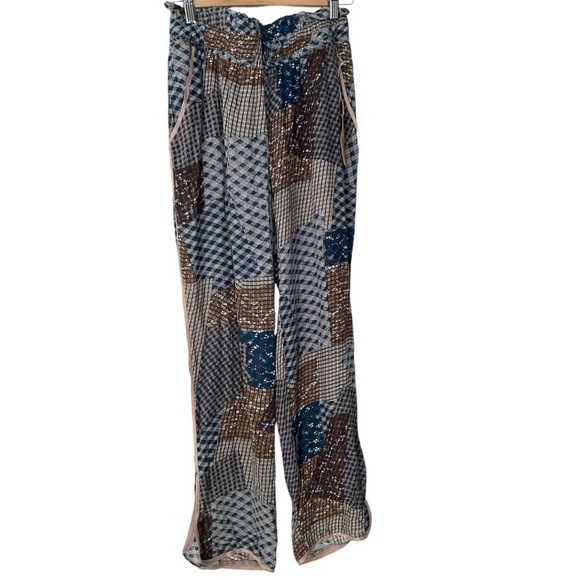 Wanderlux Patchwork Plaid Jogger Pant, Size L​​​​ - Picture 4 of 11